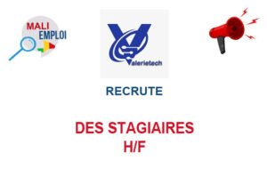 VALERIETECH RECRUTE DES STAGIAIRES H/F