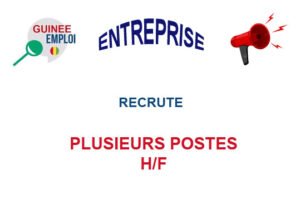 ENTREPRISE RECRUTE PLUSIEURS POSTES H/F PLPOS