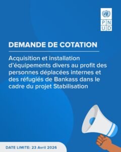 DEMANDE DE COTATION PNUD MALI 1775822965012