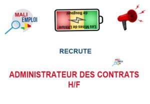 LES MINES DE LITHIUM DU MALI RECRUTE ADMINISTRATEUR DES CONTRATS H/F ADMONCTR