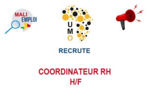 UMO INTERIM RECRUTE COORDINATEUR RH H/F COOR-RH