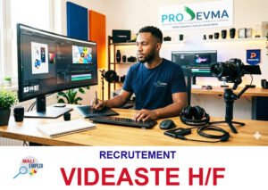 PRODEVMA RECRUTE VIDEASTE H/F VIDEAS
