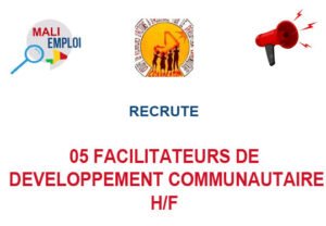 ONG GRAADECOM RECRUTE 05 FACILITATEURS DE DEVELOPPEMENT COMMUNAUTAIRE H/F 05-FACIL