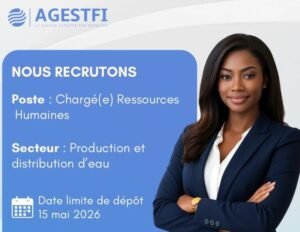 AGESTFI RECRUTE CHARGE RESSOURCES HUMAINES H/F 1778242409043