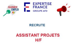 EXPERTISE FRANCE RECRUTE ASSISTANT PROJETS H/F ASPRO