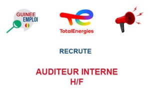 TOTAL ENERGIES GUINEE RECRUTE AUDITEUR INTERNE H/F TOTAL ENERGIES GUINEE RECRUTE AUDITEUR INTERNE H/F