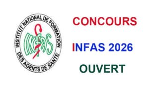 CONCOURS INFAS 2026 OUVERT - LIEN D'INSCRIPTION CONCOURS INFAS 2026 OUVERT - LIEN D'INSCRIPTION