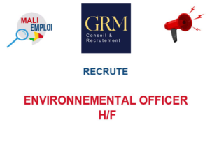 GRM MALI RECRUTE ENVIRONNEMENTAL OFFICER H/F image