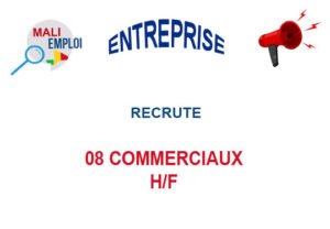 ENTREPRISE RECRUTE 08 COMMERCIAUX H/F 08-COMM