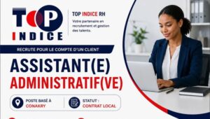 TOP INDICE RECRUTE ASSISTANT ADMINISTRATIF H/F 1782323028124