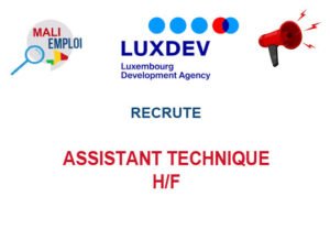LUXDEV RECRUTE ASSISTANT TECHNIQUE H/F AS-TECH