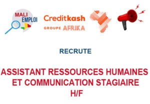 CREDITKASH RECRUTE ASSISTANT RESSOURCES HUMAINES ET COMMUNICATION STAGIAIRE H/F ASRHCO
