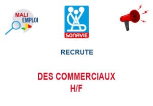 SONAVIE RECRUTE DES COMMERCIAUX H/F COMM