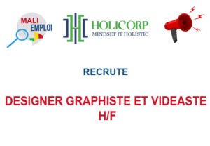 HOLICORP RECRUTE DESIGNER GRAPHISTE ET VIDEASTE H/F DES-GRAP