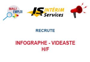 INTERIM SERVICES RECRUTE INFOGRAPHE - VIDEASTE H/F NFOGV