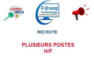 FASEG TECHNOLOGY RECRUTE PLUSIEURS POSTES H/F PLPOSS