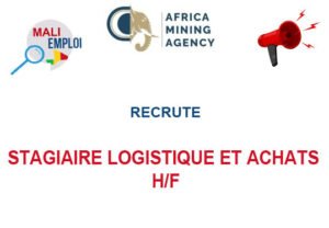 AFRICA MINING AGENCY RECRUTE STAGIAIRE LOGISTIQUE ET ACHATS H/F STG-LOG-AHC
