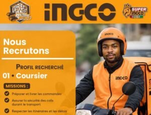 INGCO GUINEE RECRUTE COURSIER H/F 1783081153105