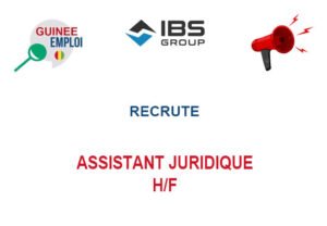 GROUPE IBS RECRUTE ASSISTANT JURIDIQUE H/F ASJURID