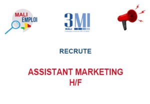 3MI MALI RECRUTE ASSISTANT MARKETING H/F ASMARK
