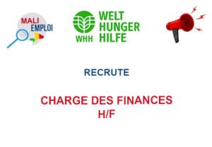 LA WELTHUNGERHILFRE RECRUTE FINANCE OFFICER H/F CHARFIN