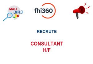 FHI 360 RECRUTE CONSULTANT H/F CONS