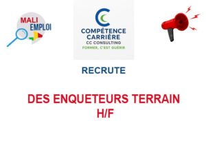 COMPETENCES CARRIERE RECRUTE DES ENQUETEURS TERRAIN H/F DES-EBQ