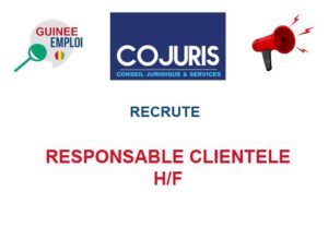 COJURIS RECRUTE RESPONSABLE CLIENTELE H/F RE-CLIE
