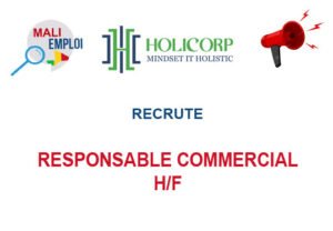 HOLICORP RECRUTE RESPONSABLE COMMERCIAL H/F RES-COM