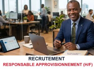 ENTREPRISE RECRUTE RESPONSABLE APPROVISIONNEMENT H/F RESAPPRO