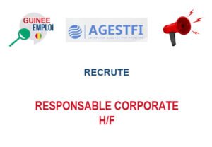 AGESTFI RECRUTE RESPONSABLE CORPORATE H/F RESCORP