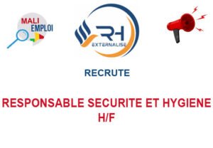 EXTERNALISE RH RECRUTE RESPONSABLE SECURITE ET HYGIENE H/F SEC