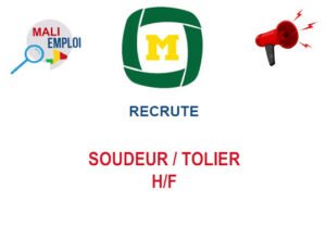 MACROWASTE MALI RECRUTE SOUDEUR/TOLIER H/F SOUDEU