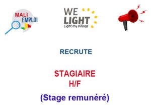 WELIGHT RECRUTE STAGIAIRE H/F STG