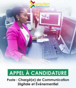 ANSUTEN RECRUTE CHARGE DE COMMUNICATION DIGITALE ET EVENEMENTIEL H/F charcomdi