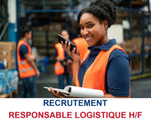 AEMS SARL RECRUTE RESPONSABLE LOGISTIQUE H/F image