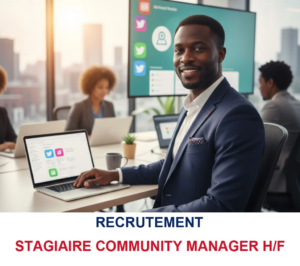RECRUTEMENT STAGIAIRE COMMUNITY MANAGER H/F image