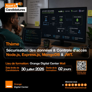 FORMATION GRATUITE EN SECURISATION DE DONNEES ET CONTROLE D'ACCES image
