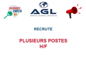 AGL GUINEE RECRUTE PLUSIEURS POSTES H/F image