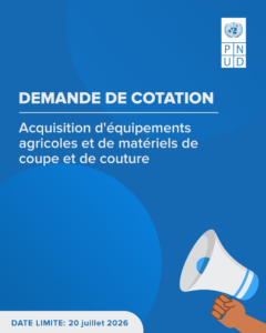 DEMANDE DE COTATION PNUD MALI image