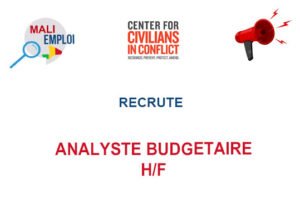 CIVIC RECRUTE ANALYSTE BUDGETAIRE H/F ANALYST