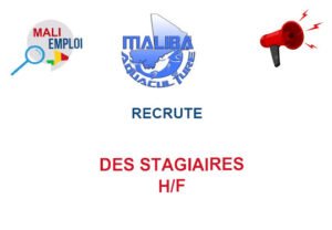 MALIBA AQUACULTURE RECRUTE DES STAGIAIRES H/F DES-STAG