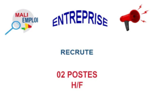 ENTREPRISE RECRUTE 02 POSTES H/F image