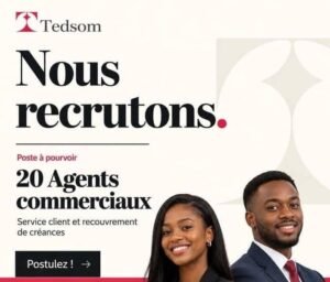 TEDSOM RECRUTE 20 COMMERCIAUX H/F 1792742776149