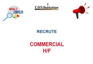 CASA SOLUTION RECRUTE COMMERCIAL H/F COMME