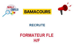 BAMACOURS RECRUTE FORMATEUR FLE H/F FORMLE