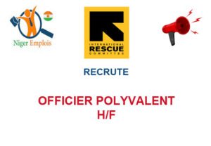 RESCUE NIGER RECRUTE OFFICIER POLYVALENT H/F RESCUE NIGER RECRUTE OFFICIER POLYVALENT H/F